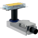 Geberit kit de construction brute pour caniveaux de douche CleanLine, pour hauteur de chape au point d'évacuation 90–220 mm GA10915