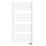 DRL E-Comfort Noxx Elektrische Badkamerradiator - 110x50.5cm - 750watt - glans wit SW955085