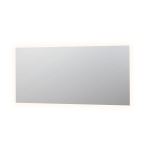 INK SP5 miroir – 180 x 80 cm – LED indirecte tout autour – température de couleur réglable, à intensité variable – aluminium argent SW157945