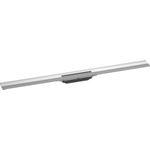 Hansgrohe RainDrain Flex douchegoot - 100cm - wandmontage - brushed stainless steel (rvs) SW1590374