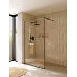 Riho Define Paroi de douche à l'italienne - 120x200cm - Gunmetal mat SW1185403
