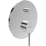 Villeroy & Boch Loop & Friends douchekraan - inbouw - eengreeps - met omstel - hoogglans chroom SW975131