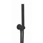 Crosswater Union Handdoucheset - muuruitlaat - gecoat zwart mat SW968294