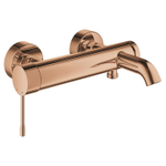Grohe Essence New Badkraan - met omstel - met koppelingen - warm sunset (koper) SW98778