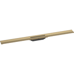 Hansgrohe RainDrain Flex douchegoot - 100cm - wandmontage - brushed bronze (brons) SW1590365