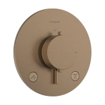 Hansgrohe Ecostat Comfort S mitigeur thermostatique encastrable - 2 fonctions - bronze brossé (bronze) SW1245321