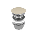 QeramiQ Élan bonde clic-clac - dessus en céramique - beige mat SW1467764