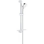 GROHE New Tempesta Cosmopolitan de douche 60cm avec douchette 3 jets et porte savon 9.5L/min chrome/blanc SW108132