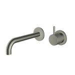 Hotbath Cobber X Afbouwdeel - voor wastafelmengkraan - 18cm uitloop - geborsteld nikkel (RVS) SW1117954