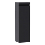 BRAUER Solution Badkamerkast - 120x35x35cm - 1 greeploze rechtsdraaiende deur - MFC - black wood SW370719