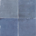 Vtwonen Craft Wandtegel 13x13cm 12mm witte scherf Midnight Blue Glossy SW360116