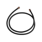 Hotbath Mate Doucheslang argenta - 150cm messing verouderd verweerd - zwart verouderd messing (goud) SW74108