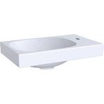 Geberit Acanto lave-mains 40 cm trou de robinet à droite sans trop-plein blanc SW798592