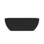 Arcqua Havana Baignoire demi-îlot - 170x80cm - noir mat SW1224182