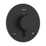 Hansgrohe Ecostat Comfort S mitigeur thermostatique encastré 2 fonctions noir mat SW1388474