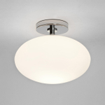 Astro Zeppo Ceiling Eclairage plafond sans E27 chrome 30cm IP44 acier A SW75764