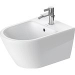 Duravit D-neo Wandbidet - 54x37x40cm - met overloop - wit SW640544