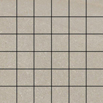 Porcelaingres Dune Mozaiektegel - 30x30cm - 8.0mm - gerectificeerd - Taupe SW1171187