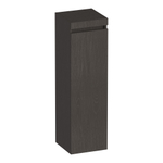 BRAUER Joy armoire salle de bain - 120x35x35cm - avec 1 porte sans poignée ouvrant vers la gauche Anthracite Bois SW1200955
