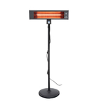 Eurom Chauffage de terrasse TH1800S Chauffage de patio 1800 watts noir SW539132