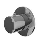 IVY Bond Partie apparente - pour mitigeur de douche - écoulement - robinet d'arrêt - symmetry - rosace ronde - Chrome SW1031063