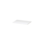 INK Topdeck Wastafelblad - 70x45x2cm - tbv onderkast - MDF lak - Mat wit SW68702