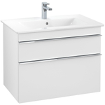 Villeroy & Boch Venticello meuble de salle de bains sous lavabo - 75,3x59cm - 2x tiroir blanc mat GA52835