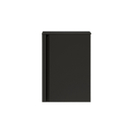 Saniclass Chaci Meuble sous-lavabo pour lave-mains - 40x55cm - 1 porte - avec plan de dessus - noir mat SW1448201