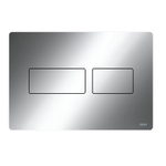 Tece Solid Bedieningsplaat - duospoeltechniek - glanzend chroom ...