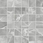 EnergieKer Onyx ek - Carrelage mural et sol - 30x30cm - effet pierre naturelle - Grey pulido gepolijst (gris) SW1120083