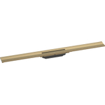 Hansgrohe RainDrain Flex douchegoot - 90cm - wandmontage - brushed bronze (brons) SW1590362