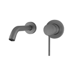 Best Design Exclusive Moya Decorata inbouw wandmengkraan uitloop=20cm Gunmetal SW487008