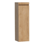 BRAUER Joy badkamerkast - 120x35x35cm - 1 deur - greeploos - rechtsdraaiend - Forest Tan SW370793