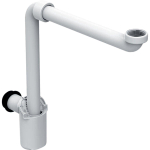 Geberit siphon gain de place 32 mm. 1 1/4" blanc SW64046