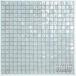 Sicis Waterglass Mozaïektegel 30x30cm 4mm 45 Bleusky SW369377