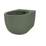 QeramiQ Élan Bidet - 53 × 36 cm - vert foncé mat SW1581561