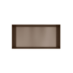 Hotbath &MORE Inbouwbox of inbouwnis - 30x60x10 - frameless - Tuscan bronze SW1246593