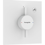 Hansgrohe DuoTurn E Inbouwkraan - voor 1 functie - mat wit SW918536