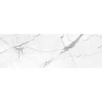 SAMPLE Cifre Cerámica Statuario Carrelage mural - rectifié - effet marbre - Blanc/Noir brillant (noir) SW736267