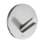 Smedbo Beslagsboden Porte-serviettes - 3x3x2.2cm - auto-adhésif - Inox Acier inoxydable brossé SW11028