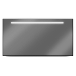 Looox Black Line spiegel - 120X60cm - LED - zwart mat SW196745