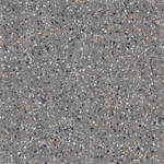 EnergieKer Medley - Carrelage Terrazzo et mural - 120x120cm - rectifié - Anthracite mat SW997385