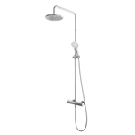 Hotbath Buddy Thermostatsiche regendoucheset - 20cm ronde hoofddouche 3 standen ronde handdouche - hoogglans chroom SW18643