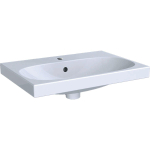 Geberit Acanto lavabo compact avec trou pour robinet avec trop-plein 60x42.2x16.8cm blanc 500631012 SW417668
