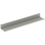 Geberit ICon planchet - 67.5x13cm Staal - zand grijs SW637629