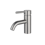 Fortifura Calvi Wastafelkraan - 14.8cm - opbouw - PVD - geborsteld RVS SW377856