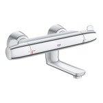 GROHE Grohtherm Special robinet de douche thermostatique multifonction avec raccords chromé SW86832