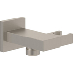 Villeroy & Boch Universal Showers wandaansluitbocht Hoekig - Matt Brushed Nickel (RVS) SW974412