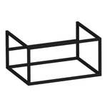 BRAUER Believe cadre - 59x30x45.5cm - sans plaque de fond noir mat SW445097