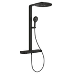 GROHE Rainshower Aqua doucheset - 36cm - rond - hoh 15cm - phantom black (zwart) SW1186037